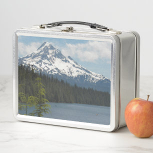 Lunch Box Paysage Scénique du Mont Hood Couronné de Neige