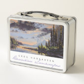 Lunch Box Paysages canadiens : Matin après le déjeuner (Dos)