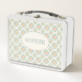 Lunch Box Peachy Keen Blossoms Boîte à lunch personnalisée (Devant)