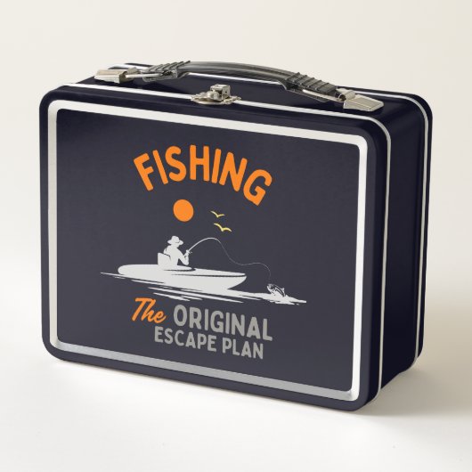 Lunch Box Pêche : Le Plan d'Évasion Originel (Devant)
