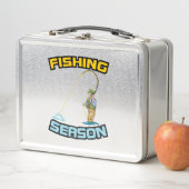 Lunch Box Pêche Saison Pêche - Pêche Girthday cadeau (En situation)