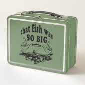 Lunch Box Pêcheur Thème de la pêche (Devant)