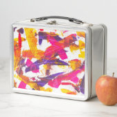 Lunch Box peinture à éclat (En situation)