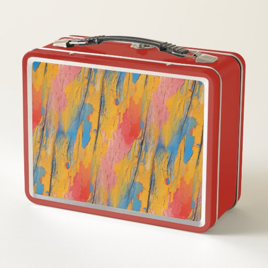 Lunch Box Peinture colorée (Dos)