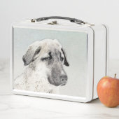 Lunch Box Peinture de berger anatolienne - Art original de c (En situation)