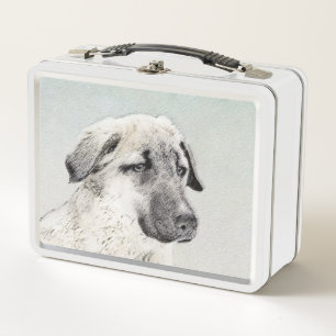 Lunch Box Peinture de berger anatolienne - Art original de c