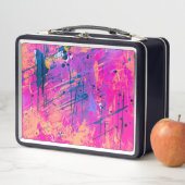 Lunch Box Peinture de couchage d'été Abstraite (En situation)