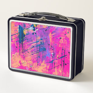 Lunch Box Peinture de couchage d'été Abstraite