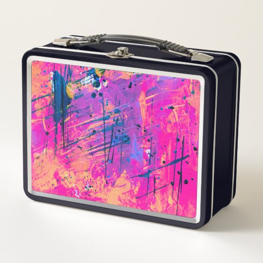 Lunch Box Peinture de couchage d'été Abstraite (Devant)