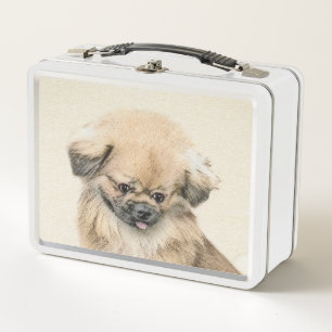 Lunch Box Peinture Pekingese - Cute Original Chien Art