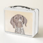 Lunch Box Peinture pointeur germanique à pois court - Chien (Dos)