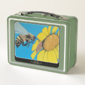 Lunch Box Peinture sur une (Dos)