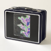 Lunch Box Peinture sur une orchidée tropicale (Dos)