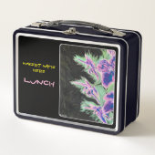 Lunch Box Peinture sur une orchidée tropicale (Devant)