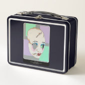 Lunch Box Peinture 'Uncanny Valley' sur un (Devant)
