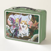 Lunch Box Pembroke Welsh Corgi Fairy Imaginaire (Dos)