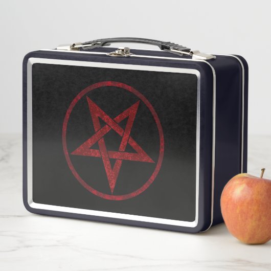 Lunch Box Pentagram Red Devil (En situation)