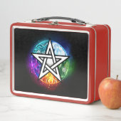Lunch Box pentagramme du Wiccan (En situation)