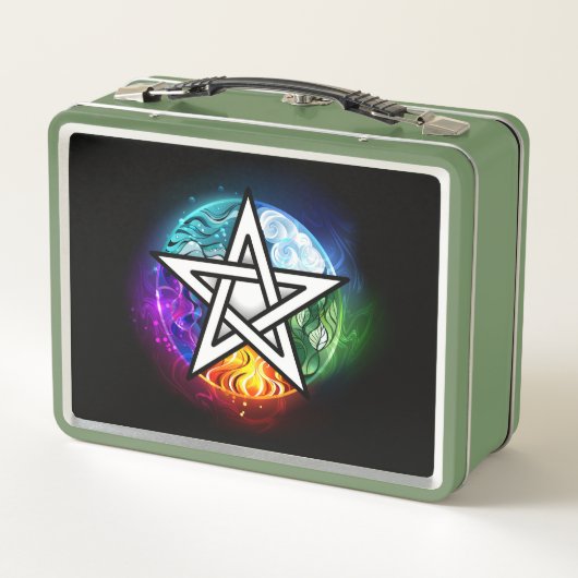Lunch Box pentagramme du Wiccan (Dos)