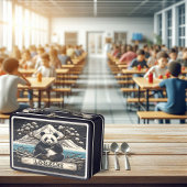 Lunch Box Perche isolée de Panda : Repose de Bambou