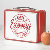 Lunch Box Père Noël Express Pôle Nord (En situation)