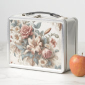 Lunch Box Perfection florale ancienne légère (En situation)