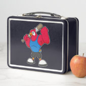 Lunch Box Perroquet au baseball avec batte de baseball (En situation)
