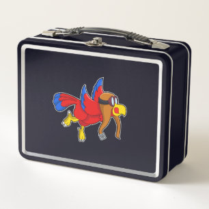 Lunch Box Perroquet au vol en tant que pilote