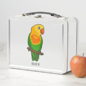 Lunch Box Perroquet de caricature mignon lovebird (En situation)