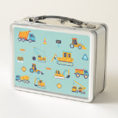 Lunch Box Personalized Construction Vehicle (Dos)