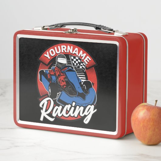 Lunch Box Personalized Go Kart (En situation)
