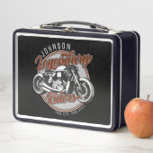 Lunch Box Personalized Motorcycle Legendary Rider Biker (En situation)