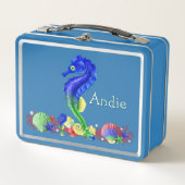 Lunch Box Personnalisation hippocampe (Devant)