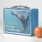 Lunch Box Personnalisé, mignon et jouant, le phoque à fourru (En situation)