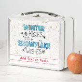 Lunch Box Personnaliser des baisers d'hiver (En situation)