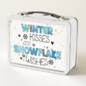 Lunch Box Personnaliser des baisers d'hiver (Dos)