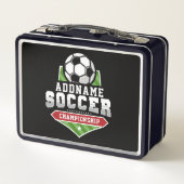 Lunch Box Personnaliser Football AJOUTER TEXTE Varsity Team  (Dos)