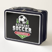 Lunch Box Personnaliser Football AJOUTER TEXTE Varsity Team  (Devant)