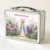 Lunch Box Personnaliser le nom de l'enfant Pierre le lapin (Devant)