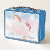Lunch Box Personnaliser le nom sur Mon licorne cabrée (Devant)