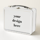 Lunch Box Personnaliser ou Customiser (Devant)