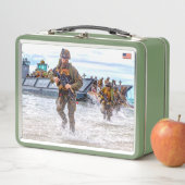 LUNCH BOX PERSONNEL AMÉRICAIN DE COMBAT (En situation)