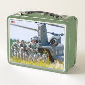 LUNCH BOX PERSONNEL AMÉRICAIN DE COMBAT (Dos)