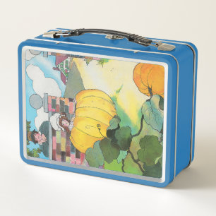 Lunch Box Peter Citrouille Mangeur Mère Goose Nursery Rhyme