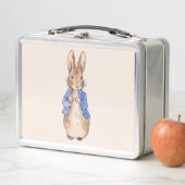 Lunch Box Peter le lapin Arrière - plan beige (En situation)