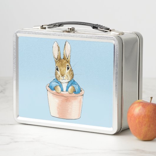 Lunch Box Peter le lapin assis dans le Plante en pot (En situation)