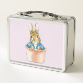Lunch Box Peter le lapin assis dans le Plante en pot (Dos)