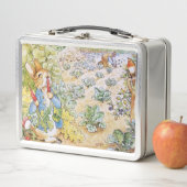 Lunch Box Peter le lapin mange des carottes (En situation)