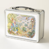 Lunch Box Peter le lapin mange des carottes (Dos)