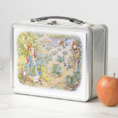 Lunch Box Peter le lapin mange des carottes (En situation)